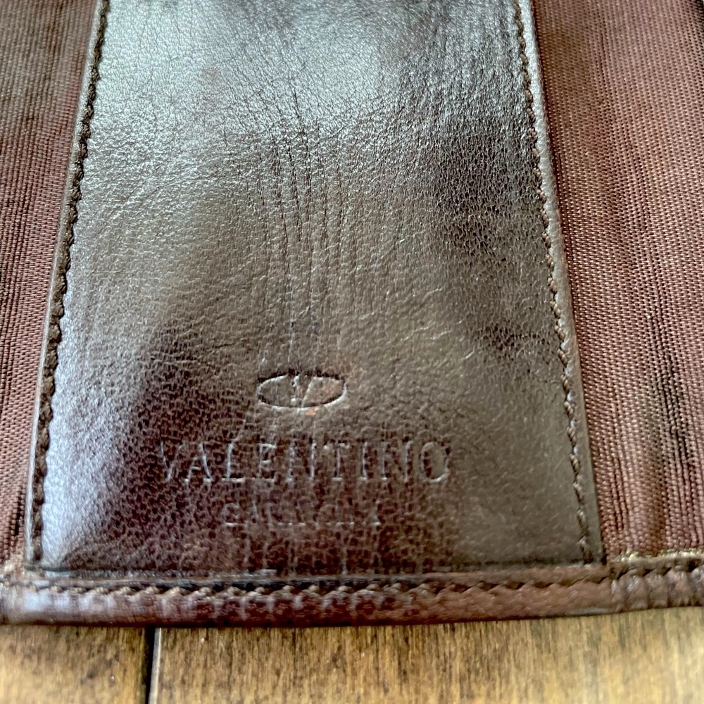 Valentino Black/Brown Key Pouch - Picture 3 of 5